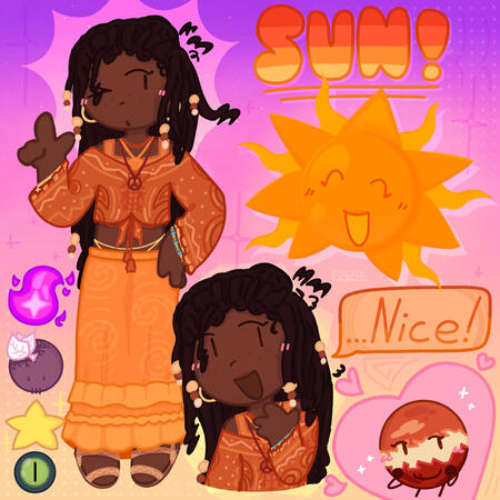 sun humanization, from Object DreamScape